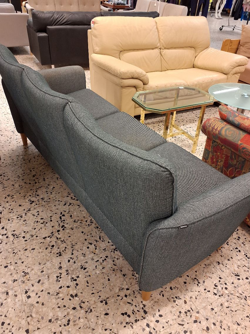 3 per. GRÅ Sofa Brunstad